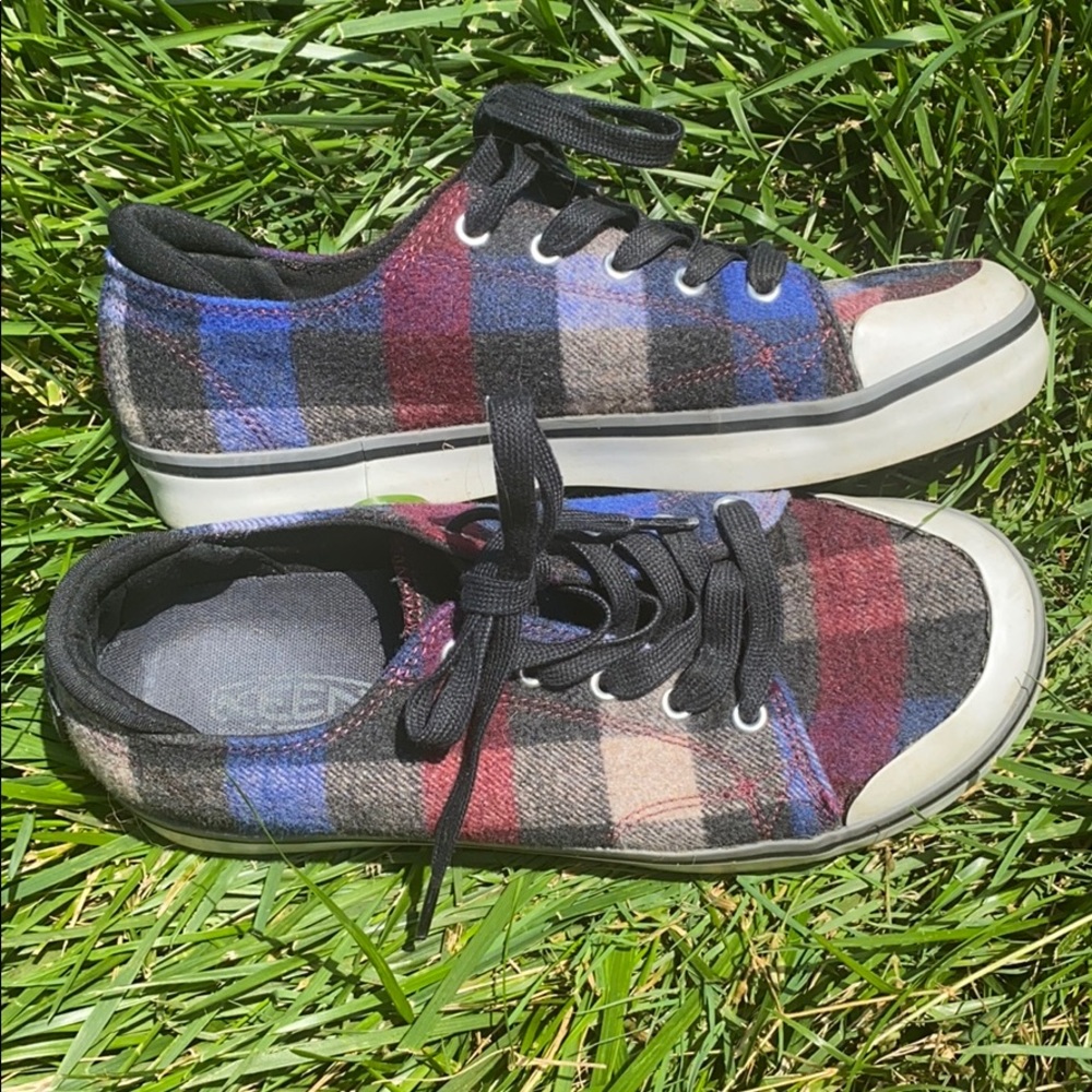 Keen Elsa III Plaid Sneakers
